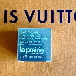 ❤️ New Travel La Prairie Luxe Sleep Mask w/ Caviar Premier